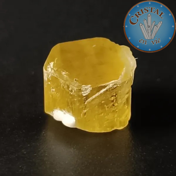 Héliodore - Béryl jaune - Pierre brute - Pièce unique   N°8