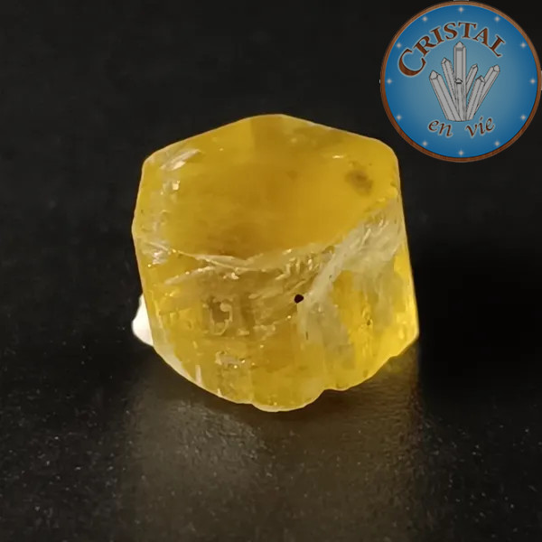 Héliodore - Béryl jaune - Pierre brute - Pièce unique   N°8