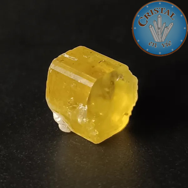 Heliodoro Berilo amarelo n.º 8, pedra natural - cristal-en-vie.com