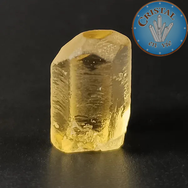 Heliodor Yellow Beryl No. 9, natural stone - cristal-en-vie.com