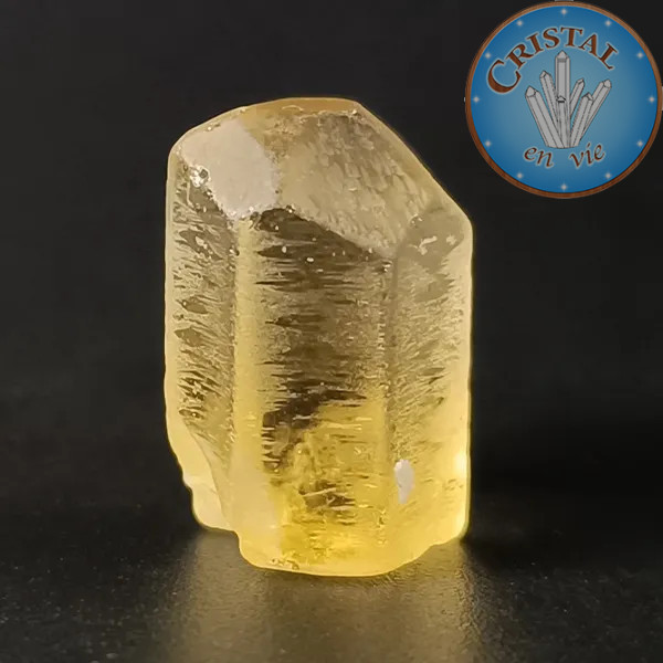 Heliodor Yellow Beryl No. 9, natural stone - cristal-en-vie.com