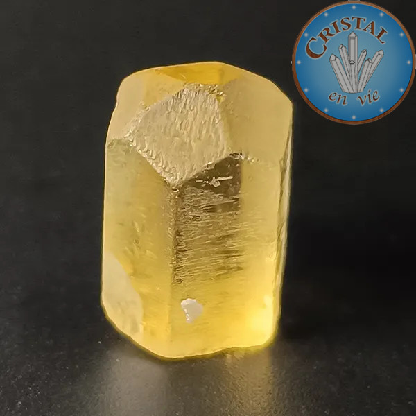 Heliodoro Berilo amarelo n.º 9, pedra natural - cristal-en-vie.com