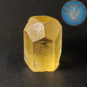 Heliodoro Berilo amarelo n.º 9, pedra natural - cristal-en-vie.com