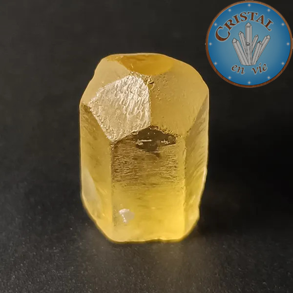 Heliodoro Berilo amarelo n.º 9, pedra natural - cristal-en-vie.com