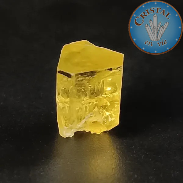 Héliodore - Béryl jaune - Pierre brute - Pièce unique   N°10