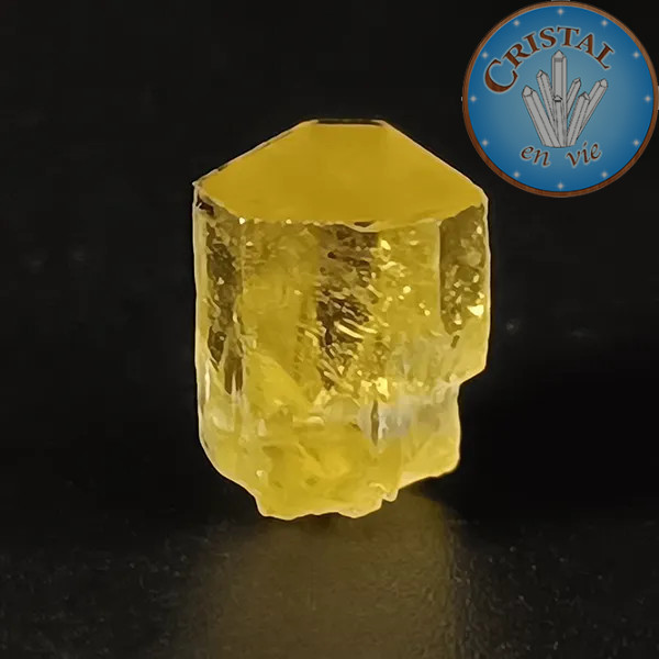 Héliodore - Béryl jaune - Pierre brute - Pièce unique   N°10