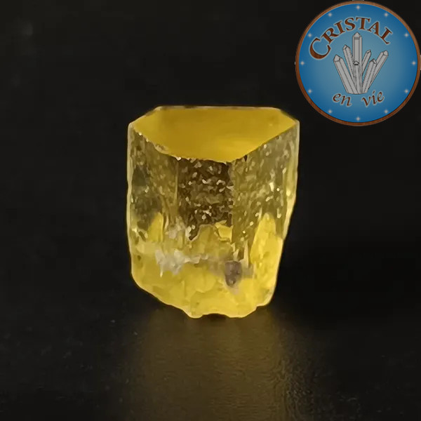 Héliodore - Béryl jaune - Pierre brute - Pièce unique   N°10
