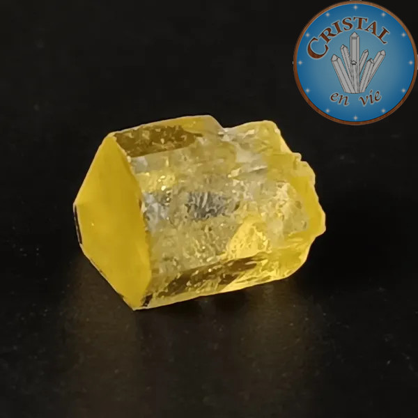 Heliodoro Berilo amarillo n.º 10, piedra natural - cristal-en-vie.com