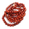 Roter Jaspis Armband, Naturstein 8mm - Cristal-en-vie.com