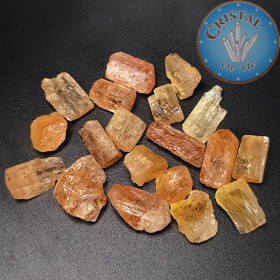 Loja: Topázio Imperial - Pedra laranja do vale de Skardu no Paquistão