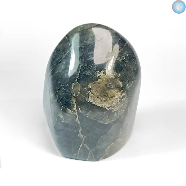 Bloque de LABRADORITA, Piedra pulida de Madagascar - Cristal-en-vie.com