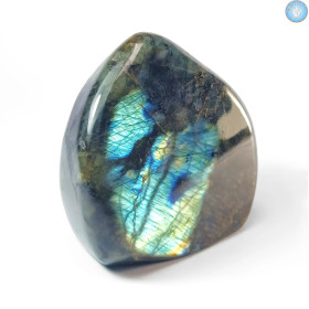 Bloco de LABRADORITA, Pedra polida de Madagascar - Cristal-en-vie.com