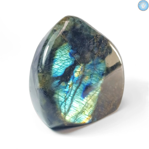 Labradorite Block, Polished Stone from Madagascar - Cristal-en-vie.com