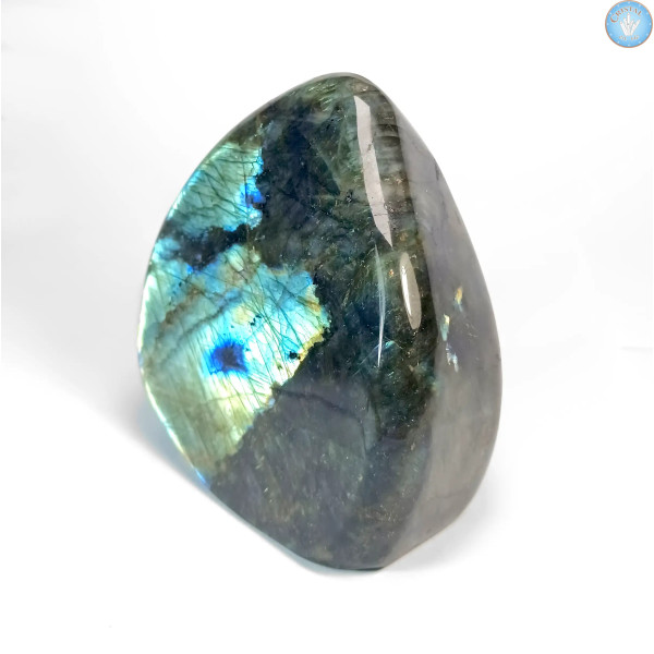 Labradorite Block, Polished Stone from Madagascar - Cristal-en-vie.com