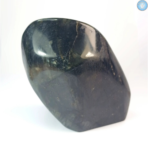 Bloco de LABRADORITA, Pedra polida de Madagascar - Cristal-en-vie.com