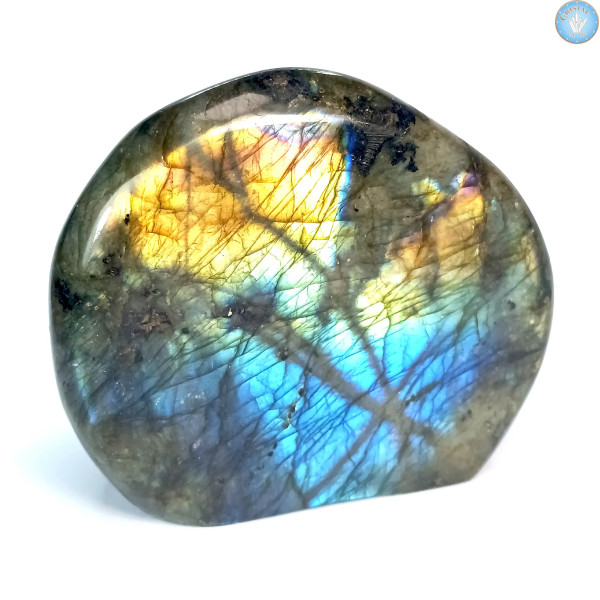 Labradorite Block, Polished Stone from Madagascar - Cristal-en-vie.com