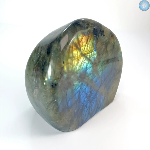 Labradorite Block, Polished Stone from Madagascar - Cristal-en-vie.com