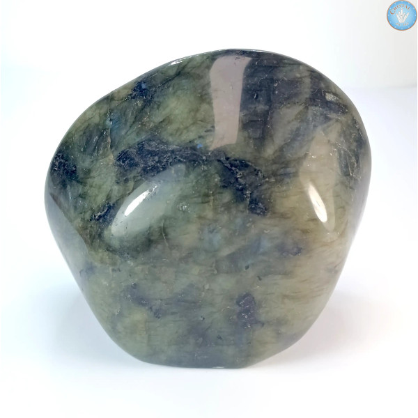 Blocco di LABRADORITE, Pietra levigata del Madagascar - Cristal-en-vie.com