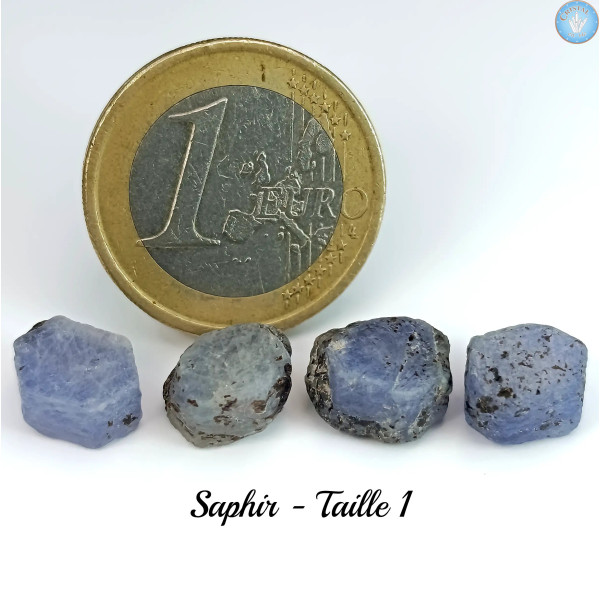Zafiro, Piedra en bruto calidad A - Cristal-en-vie.com