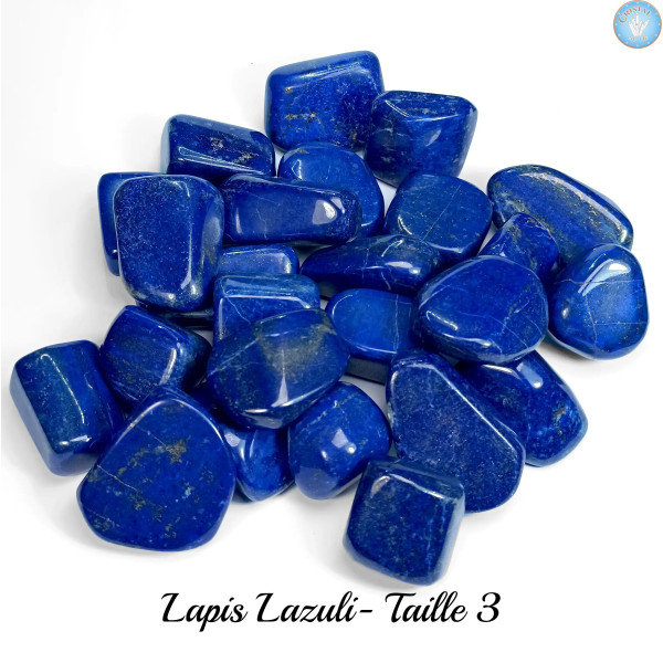 LAPISLAZULI, Natürlicher Getrommelter Stein - Cristal-en-vie.com