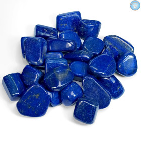 LÁPIS-LAZÚLI, Pedra Rolada Natural - Cristal-en-vie.com
