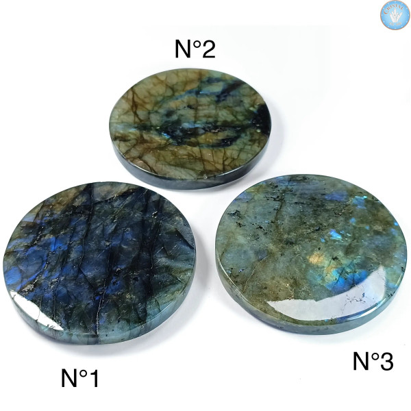 Sottobicchiere in Labradorite - Cristal-en-vie.com