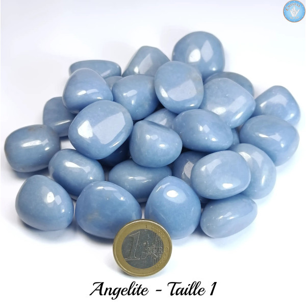 ANGELITA - Pedras Naturais Roladas - Cristal-en-vie.com