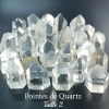 Boutique : QUARTZ - Cristal de Roche, Pierre roulée naturelle incolore