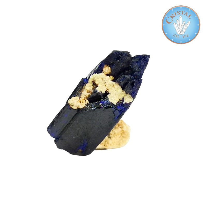 Azurite cristallizzata – Pietra grezza dal Marocco – Cristal-en-vie.com