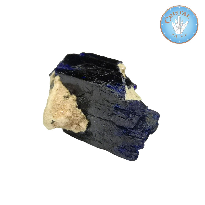 AZURITE cristallisée - Pièce unique - Pierre brute - Réf: PB.AZUMA3