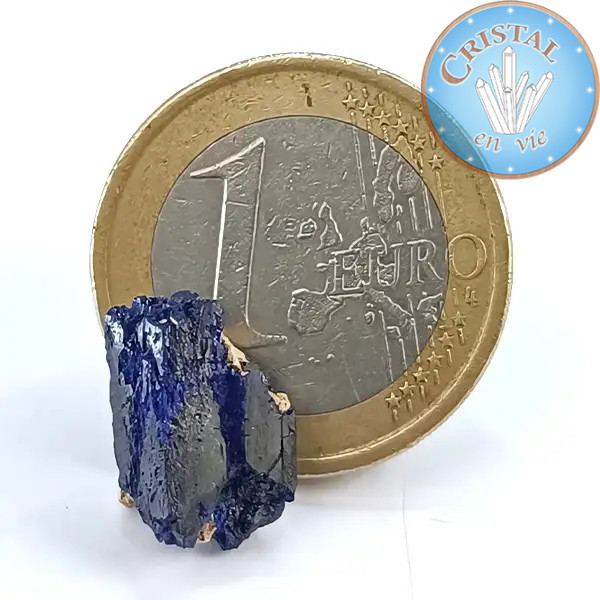 Crystallized Azurite – Raw Stone from Morocco – Cristal-en-vie.com