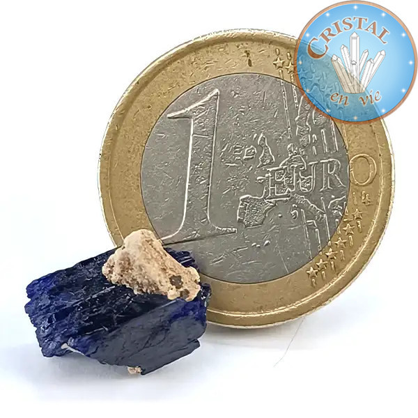 Azurita cristalizada – Pedra bruta de Marrocos – Cristal-en-vie.com