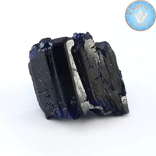 Crystallized AZURITE from Mexico, from the Milpillas mine, Sonora state. - Unique piece - Rough stone - Ref: PB.AZUME.5
