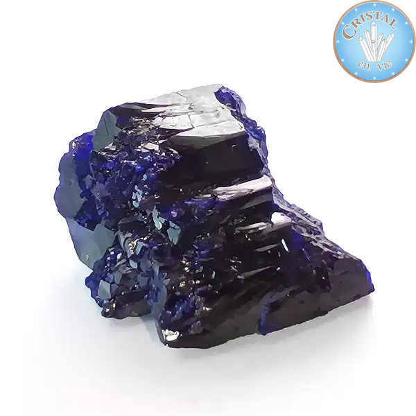 Crystallized Azurite – Raw Stone from Mexico – Cristal-en-vie.com
