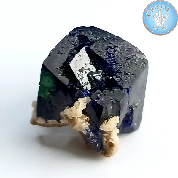 AZURITE cristallizzata dal Marocco - Pezzo unico - Pietra grezza - Ref: PB.AZUMA7