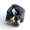 Crystallized AZURITE from Morocco - Unique piece - Rough stone - Ref: PB.AZUMA7