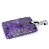 Sugilite Pendant with Silver Bail – Cristal-en-vie.com