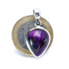 Pendente in SUGILITE con contromaglia in argento n°4 – Cristal-en-vie.com