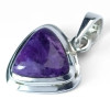 Pendente in SUGILITE con contromaglia in argento n°6 – Cristal-en-vie.com