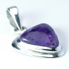 Pendente in SUGILITE con contromaglia in argento n°6 – Cristal-en-vie.com