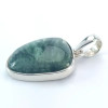 Seraphinite Pendant with Silver Bail No.2 – Cristal-en-vie.com