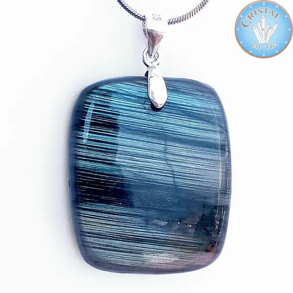 Labradorite Pendant, 925 Silver Bail n°3 – Cristal-en-vie.com