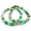 Pulsera de Crisoprasa, Piedra Verde Natural 8 mm – Cristal-en-vie.com