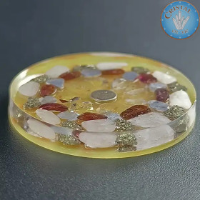 Disco de Tesserato e Minerais – Disco de Geobiologia