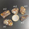 Sphalerite Blende, Raw Stone in Honey-Orange Color – Cristal-en-vie.com