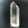Pointe de Quartz Fantôme. Pierre naturelle incolore et pièce unique du Brésil.