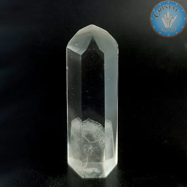 Phantomquarz-Spitze, polierter Stein Nr. 4 – Cristal-en-vie.com
