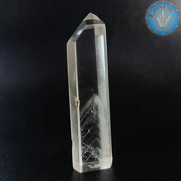 Pointe de Quartz Fantôme. Pierre naturelle incolore et pièce unique du Brésil. n°8