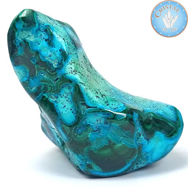 Chrysocolla Malachite, Polished Stone – Cristal-en-vie.com