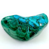 Chrysocolle-Malachite, Pierre naturelle polie de couleur bleu, vert et turquoise. Pierre n°2